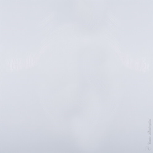 Zeus White Pearl 48"x48" with one decor option